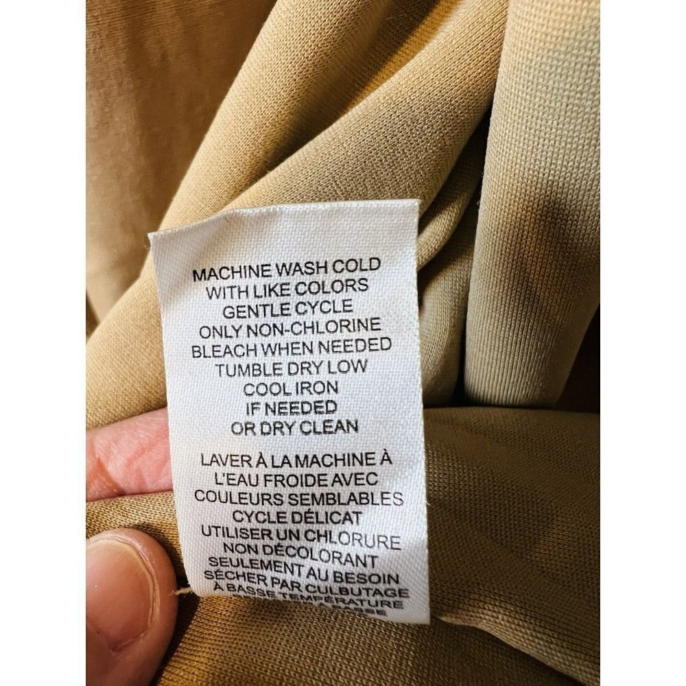 Elie By Elie Tahari Women’s Tan Blazer Size Large Business Casual Travel - Picture 7 of 8
